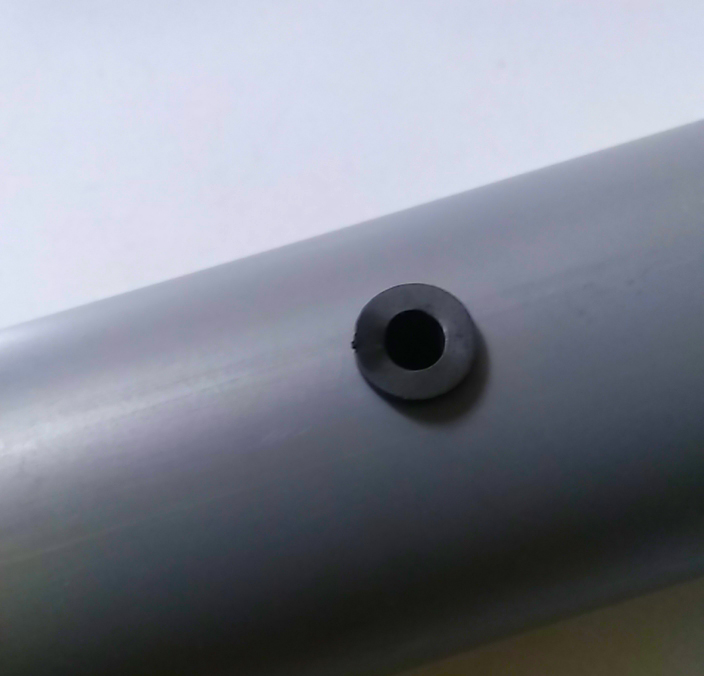 Gắn ron cao su vào ống PVC