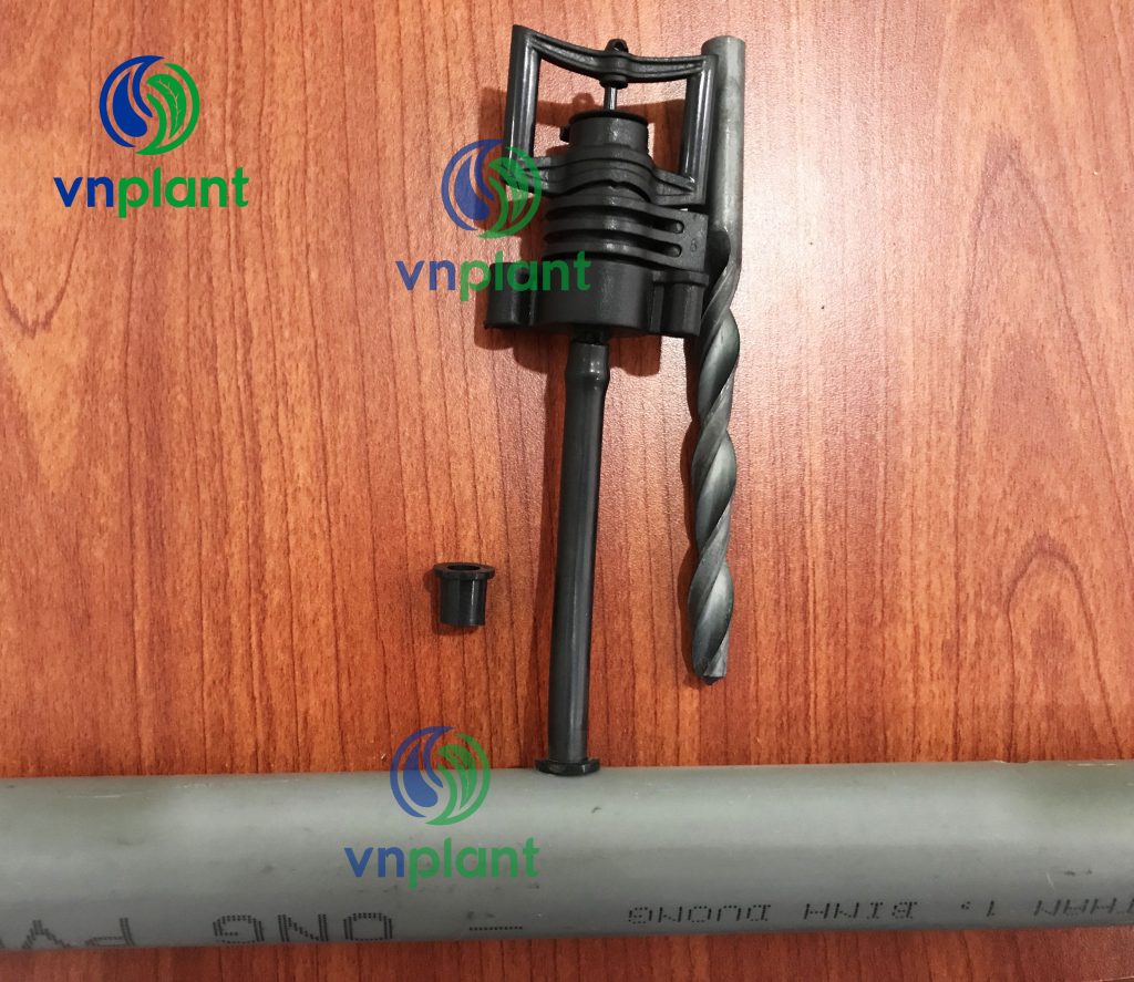 Kết nối ống pvc bằng ron cao su 8mm